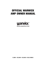Warwick CL ND 4 Owner's manual