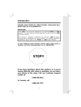 VTech i5801 - Cordless Extension Handset User manual