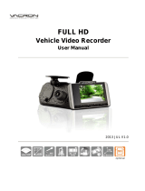 Vacron FULL HD Vehicle Video Recorder User manual