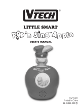 VTech Little Smart Pop 'n Sing Apple User manual