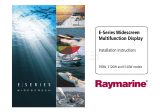 Raymarine E120W Installation guide