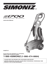 Simoniz S1700 User manual