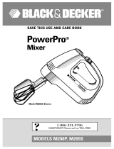 Black & Decker M200-M205S User manual