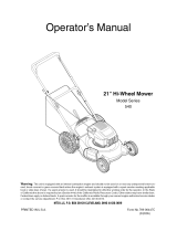 MTD 11A-549G729 Owner's manual