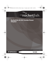 RocketFish RF-BPRACDC2 User manual