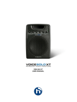 Voice Solo XT VoiceSolo VSM-300 XT User manual