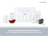 SecurityMan AIR-ALARM II SERIES User manual