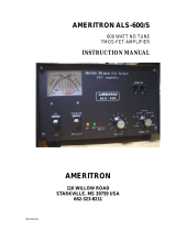 AMERITRON ALS-600S User manual