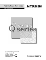 Mitsubishi SW0D5C-QD75P-E User manual