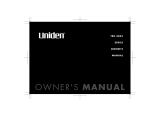 Uniden TRU8865 User manual