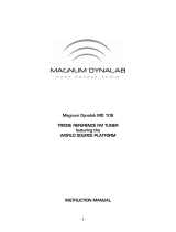Magnum MD 109 User manual