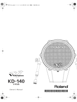 Roland KD-140 Owner's manual