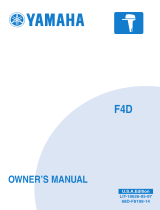 Yamaha F4D User manual
