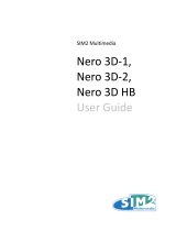 Sim2 Nero 3D HB User manual