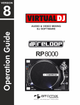 Reloop RP8000 Operating instructions