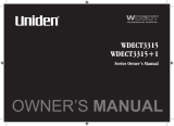 Uniden 3315 User manual