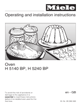 Miele H 5240 BP Owner's manual