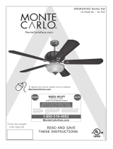 Monte Carlo Fan Company 5MGR54XXD Series Instructions Manual