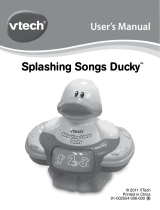 VTech Splashing Songs Ducky User manual