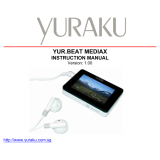 YURAKU YUR.BEAT MEDIAX - User manual