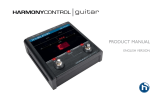 TC HELICON Harmony Control User manual