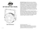 ADJ 5P HEX/5P HEX PEARL User manual