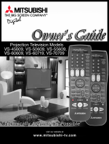 Mitsubishi VS-60719 User manual