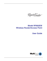 Multi-Tech RF802EW User manual