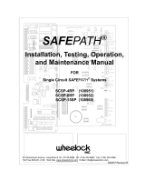 Wheelock SAFEPATH SCSP-8RP User manual