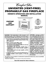 Comfort Glow CGFP28P User manual