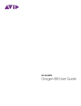 M-Audio Oxygen 88 User manual