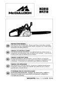 McCulloch M3414 User manual