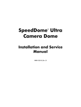 American Dynamics SpeedDome Ultra User manual