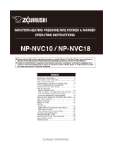 Zojirushi NP-NVC10/18 Owner's manual