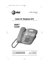 AT&T 972 User manual