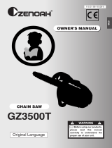 Zenoah GZ3500T Owner's manual