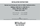 Vaillant ECOmax VUW 286 E Installation guide
