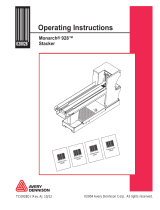 Avery Dennison 9860 Printer Operating instructions