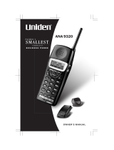 Uniden ANA9320 User manual