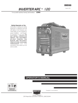 Century INVERTER ARC 120 User manual