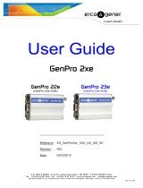 Erco & Gener GenPro 18e User manual