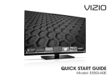 Vizio E550i-A0E Operating instructions