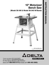 Delta 36-540 User manual