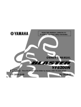 Yamaha YFS200T User manual