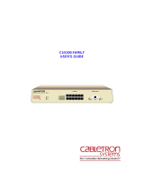 Cabletron Systems CSX200 CyberSWITCH User manual