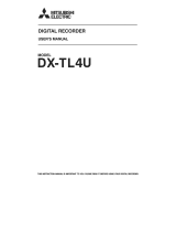 Mitsubishi DX-TL4U User manual