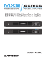 Samson Power Amplifiers User manual