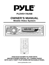 PYLE Audio PLDVD178USB User manual