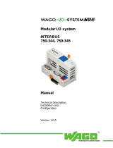 WAGO Modular IO System INTERBUS S User manual