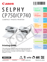 Canon Selphy CP-740 Owner's manual